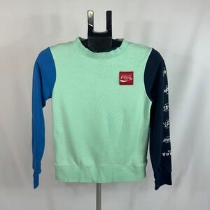 Coca-Cola x Staple Patchwork Crewneck Sweatshirt Small Streetwear
